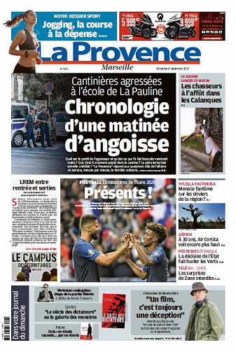 La Provence Marseille - Dimanche 8 Septembre 2019