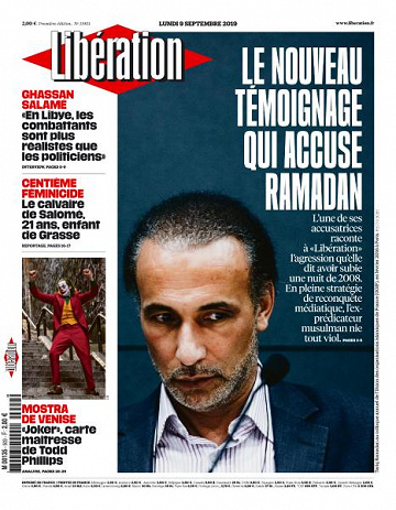Liberation du Lundi 9 Septembre 2019