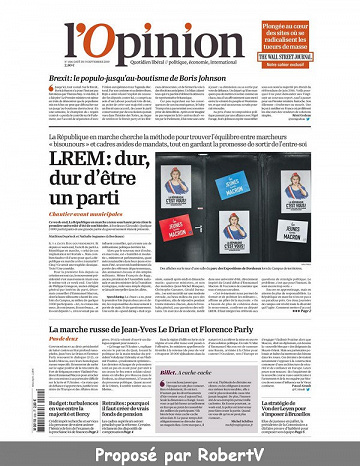 L’Opinion - Lundi 9 Septembre 2019