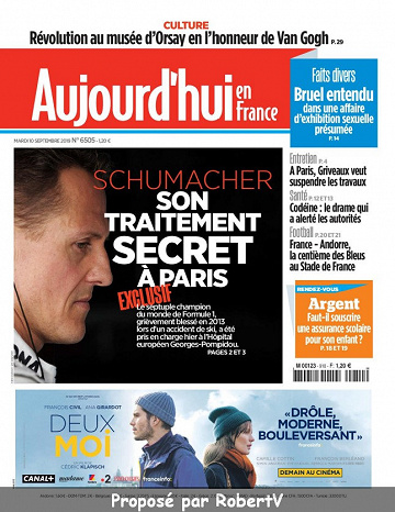 Aujourd’hui en France - Mardi 10 Septembre 2019