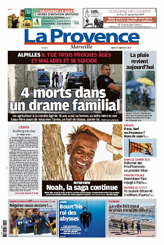La Provence Marseille - Mardi 10 Septembre 2019