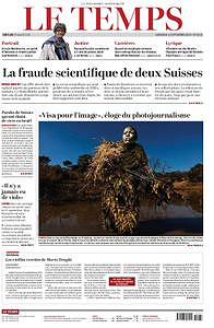 Le Temps du Vendredi 13 Septembre 2019