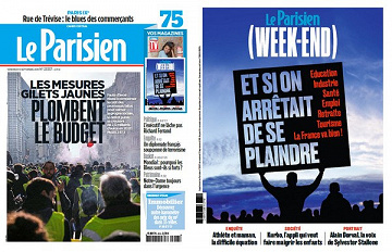 PAck Le Parisien + Le Parisien Week-End - Vendredi 13 Septembre 2019