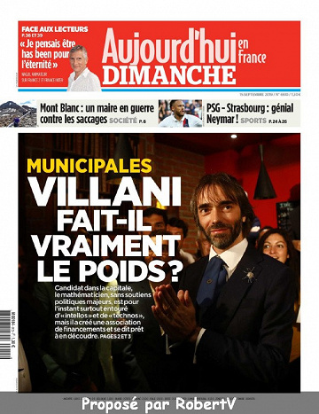 Aujourd’hui en France - Dimanche 15 Septembre 2019