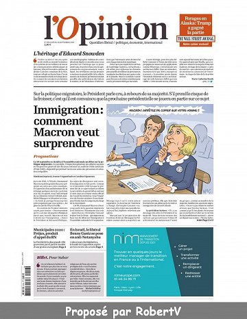 L’Opinion - Lundi 16 Septembre 2019