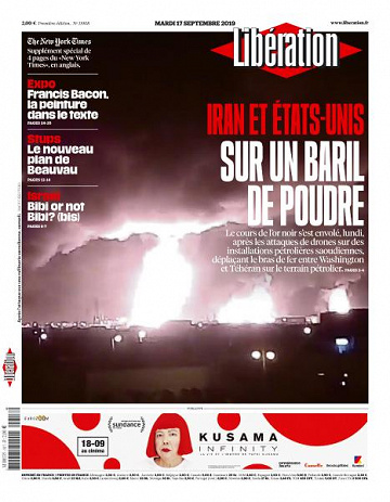 Liberation du Mardi 17 Septembre 2019