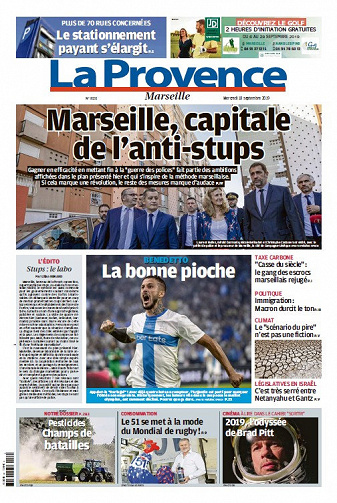La Provence Marseille - Mercredi 18 Septembre 2019