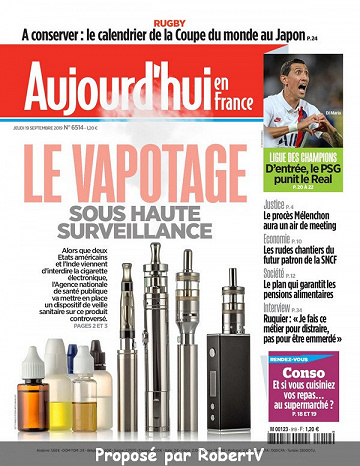 Aujourd’hui en France - Jeudi 19 Septembre 2019