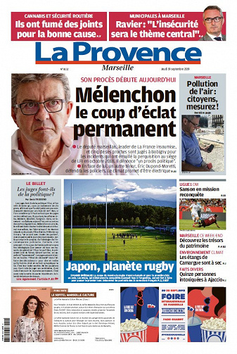 La Provence Marseille - Jeudi 19 Septembre 2019