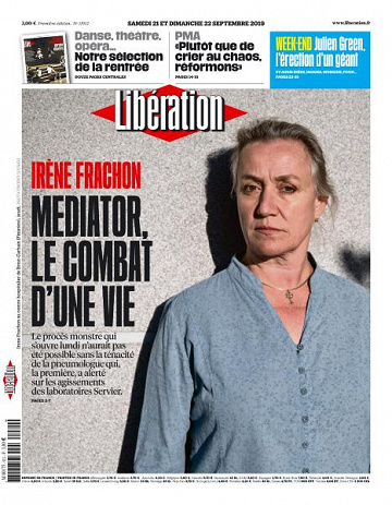 Libération du Samedi 21 et Dimanche 22 Septembre 2019