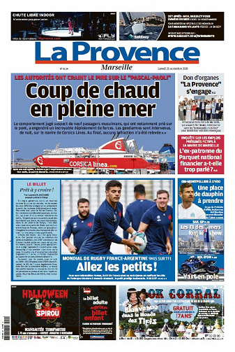 La Provence Marseille - Samedi 21 Septembre 2019