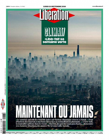 Liberation du Lundi 23 Septembre 2019