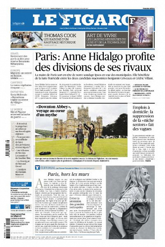 Le Figaro du Mardi 24 Septembre 2019