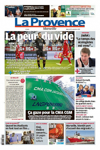 La Provence Marseille - Mercredi 25 Septembre 2019