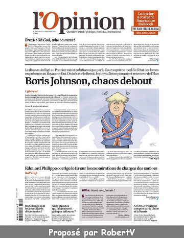 L’Opinion - Mercredi 25 Septembre 2019