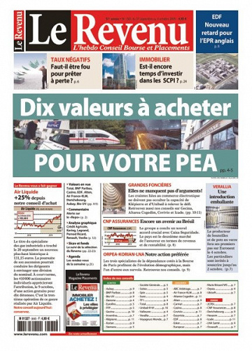 Le Revenu - 27 Septembre 2019