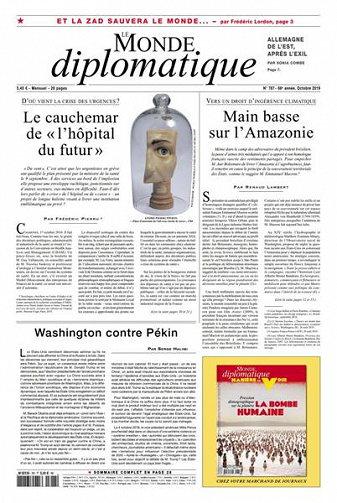 Le Monde diplomatique - Octobre 2019