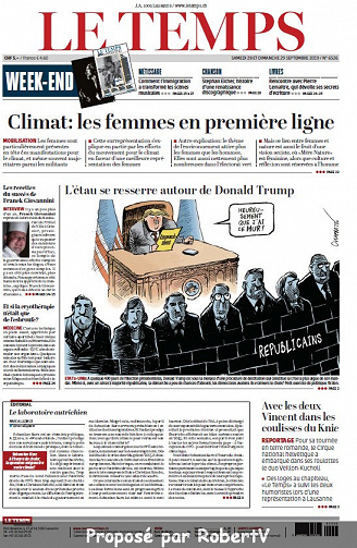 Le Temps - Samedi 28 Septembre 2019