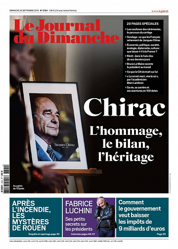 Le Journal du Dimanche du 29 Septembre 2019