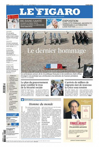 Le Figaro du Mardi 1er Octobre 2019