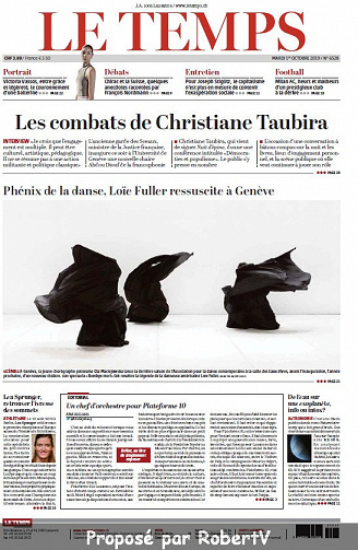 Le Temps - Mardi 1er Octobre 2019