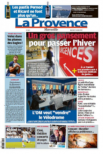 La Provence Marseille - Mercredi 2 Octobre 2019