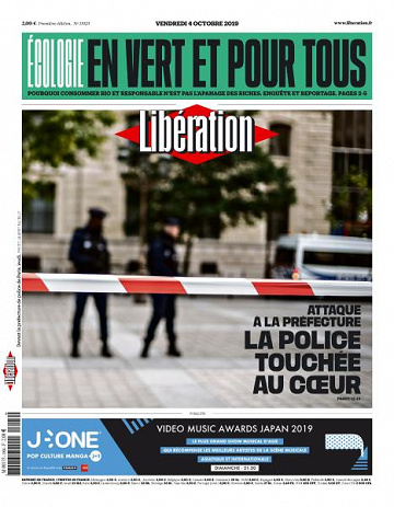 Liberation du Vendredi 4 Octobre 2019