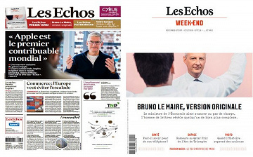 Pack Les Échos + Les Échos Week-End - Vendredi 4 Octobre 2019