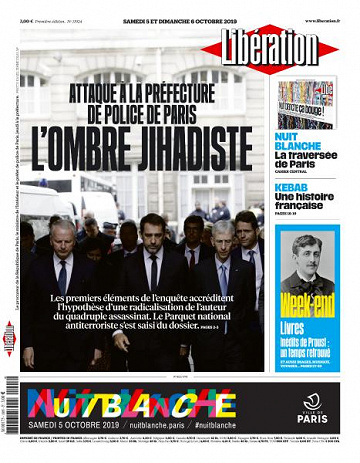 Libération du Samedi 5 et Dimanche 6 Octobre 2019