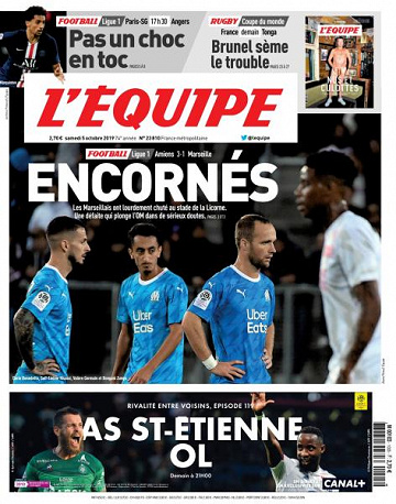 L’equipe du Samedi 5 Octobre 2019
