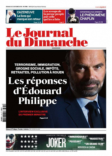 Le Journal du Dimanche - 6 Octobre 2019