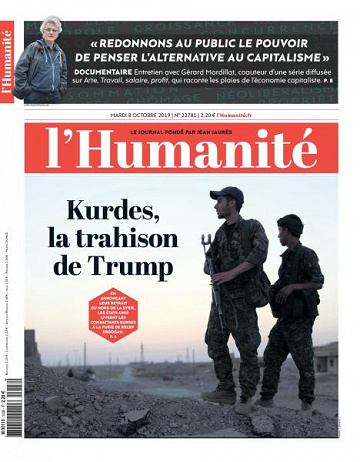 L’Humanite du Mardi 8 Octobre 2019