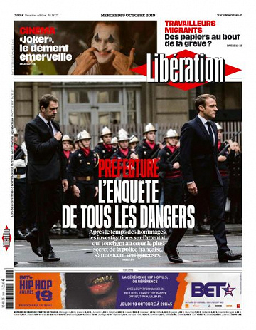 Liberation du Mercredi 9 Octobre 2019