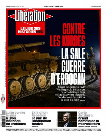 Liberation du Jeudi 10 Octobre 2019