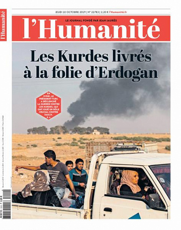 L’Humanite du Jeudi 10 Octobre 2019