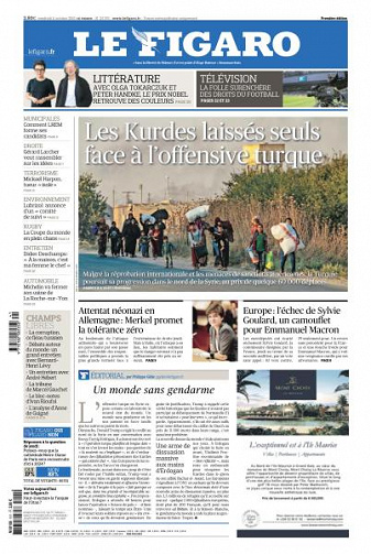 Le Figaro du Vendredi 11 Octobre 2019