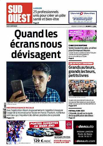 Sud Ouest Sud-Gironde - Vendredi 11 Octobre 2019