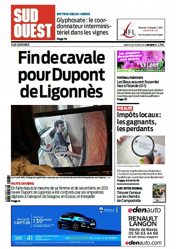 Sud Ouest Sud-Gironde - Samedi 12 Octobre 2019