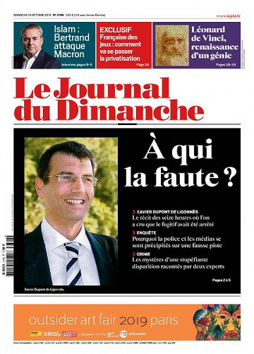 Le Journal du Dimanche - 13 Octobre 2019