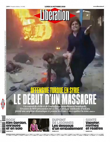 Liberation du Lundi 14 Octobre 2019