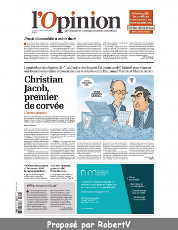 L’Opinion - Lundi 14 Octobre 2019