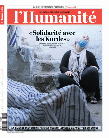 L’Humanite du Lundi 14 Octobre 2019