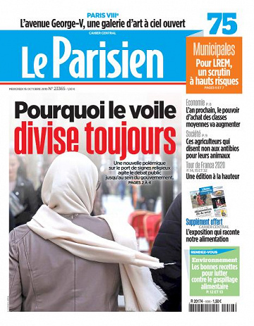 Le Parisien du Mercredi 16 Octobre 2019