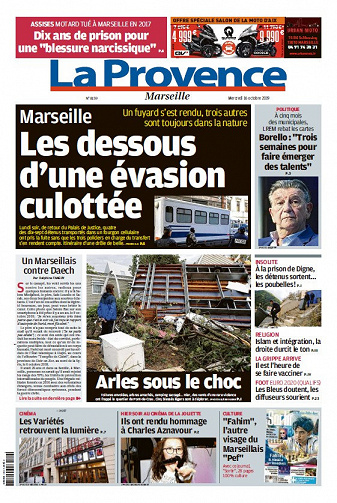 La Provence Marseille - Mercredi 16 Octobre 2019