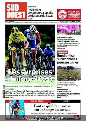 Sud Ouest Sud-Gironde - Mercredi 16 Octobre 2019