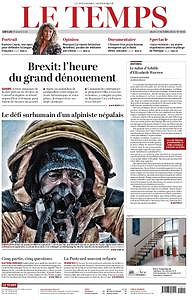 Le Temps du Jeudi 17 Octobre 2019