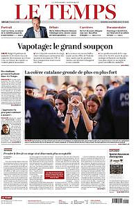 Le Temps du Vendredi 18 Octobre 2019