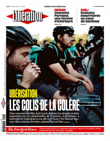 Liberation du Mardi 22 Octobre 2019
