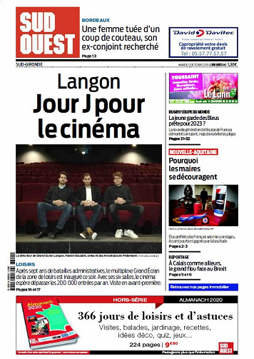 Sud Ouest Sud-Gironde - Mardi 22 Octobre 2019