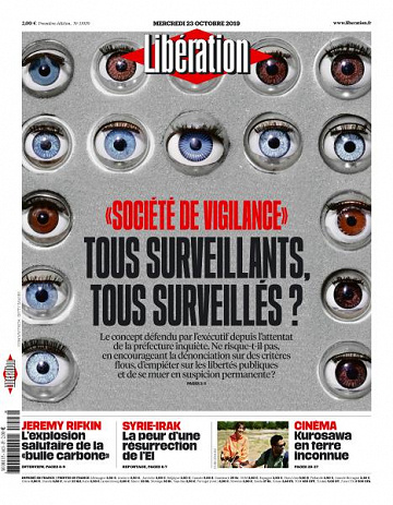 Liberation du Mercredi 23 Octobre 2019